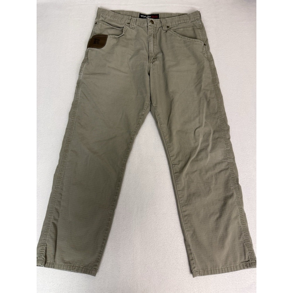 Wrangler Riggs Workwear Ripstop Ranger Pants 32x30 Khaki Cargo Utility Workwear